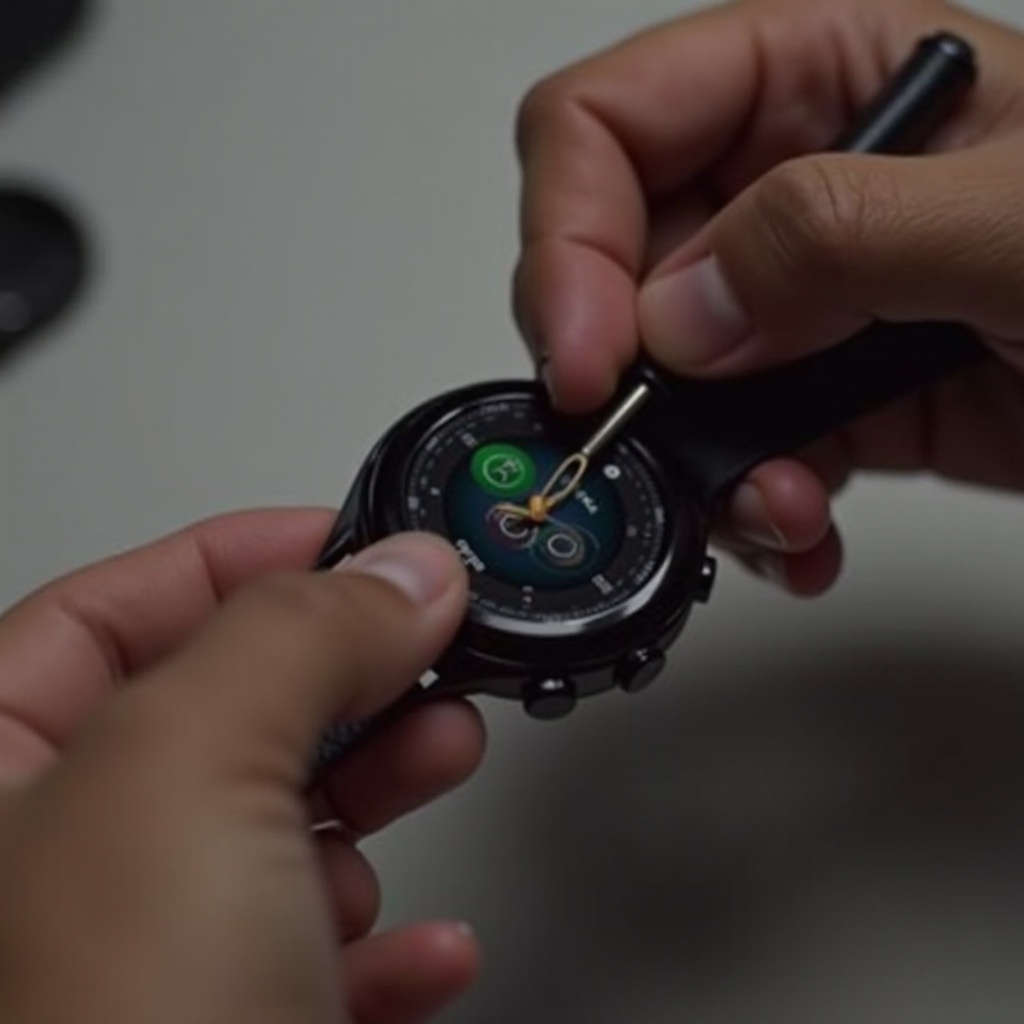 como cambiar la correa de un smartwatch