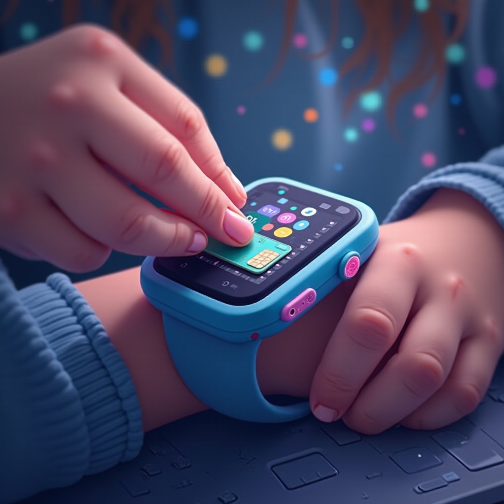 tarjeta sim reloj inteligente niños